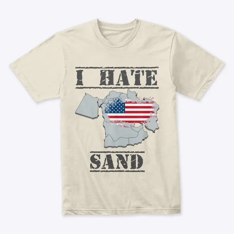 I HATE SAND.